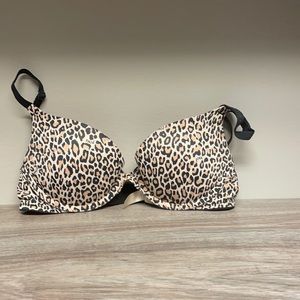 pink cheetah bra